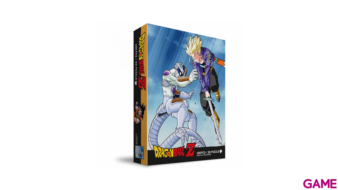 Puzzle Efecto 3D 100 Piezas Dragon Ball Z: Trunks vs Freezer-1
