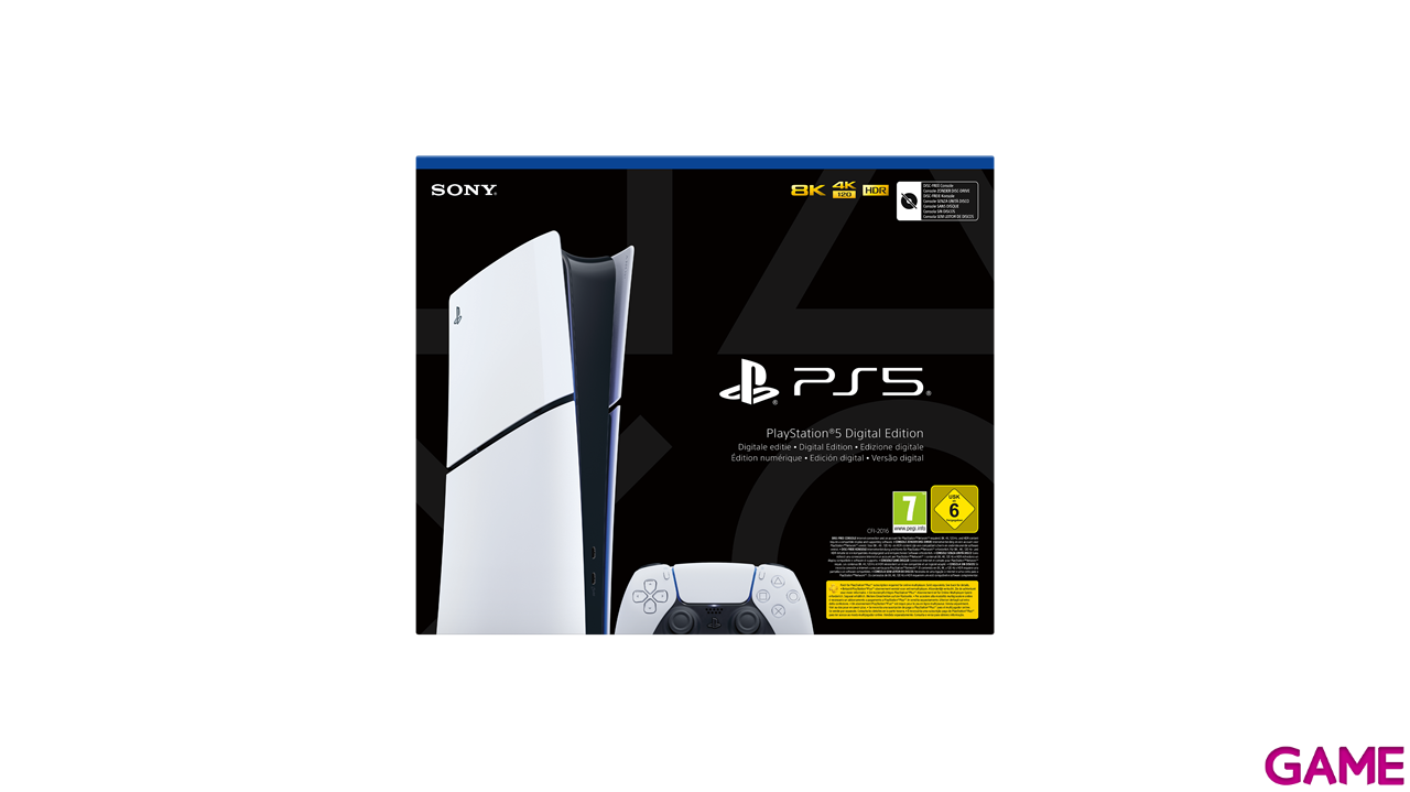 PlayStation 5 Edición Digital Modelo Slim-2