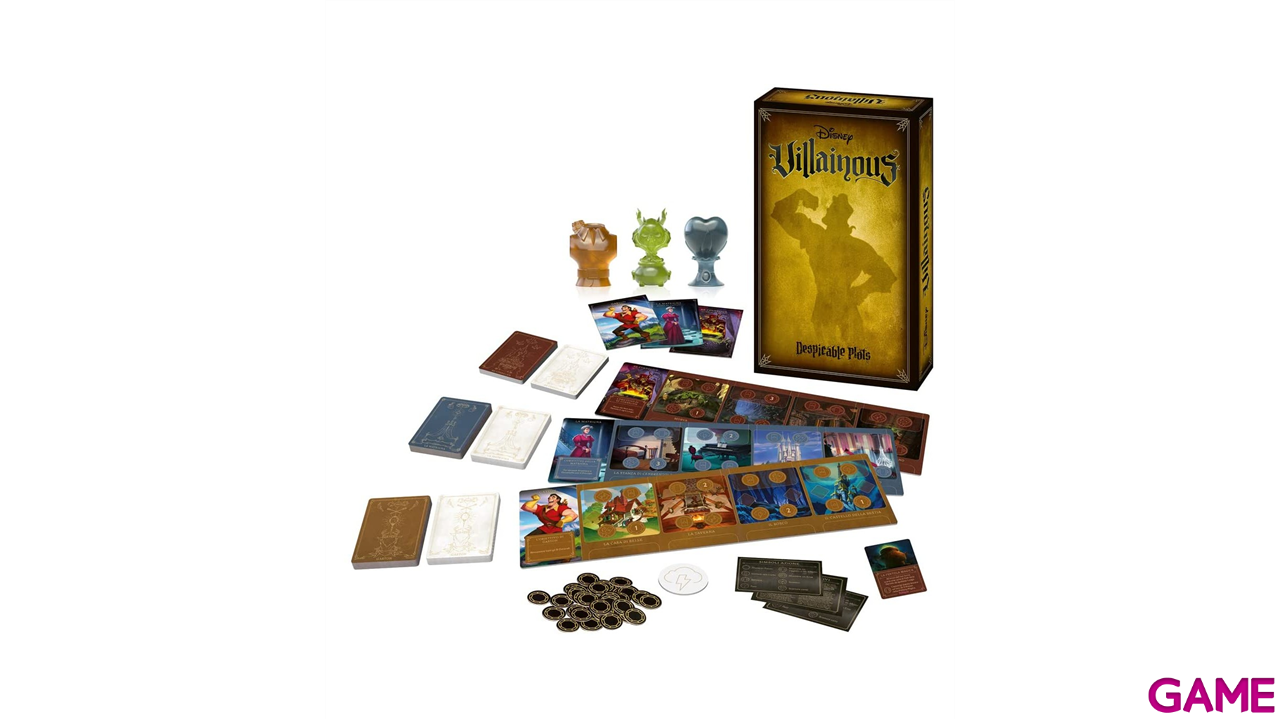 Expansión Villainous Disney: Despicable Plots-2