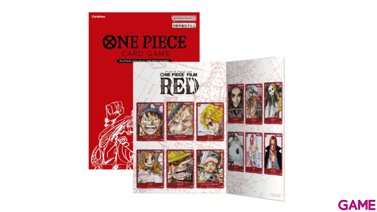 Set Premium One Piece TCG Film Red (Japonés)-0