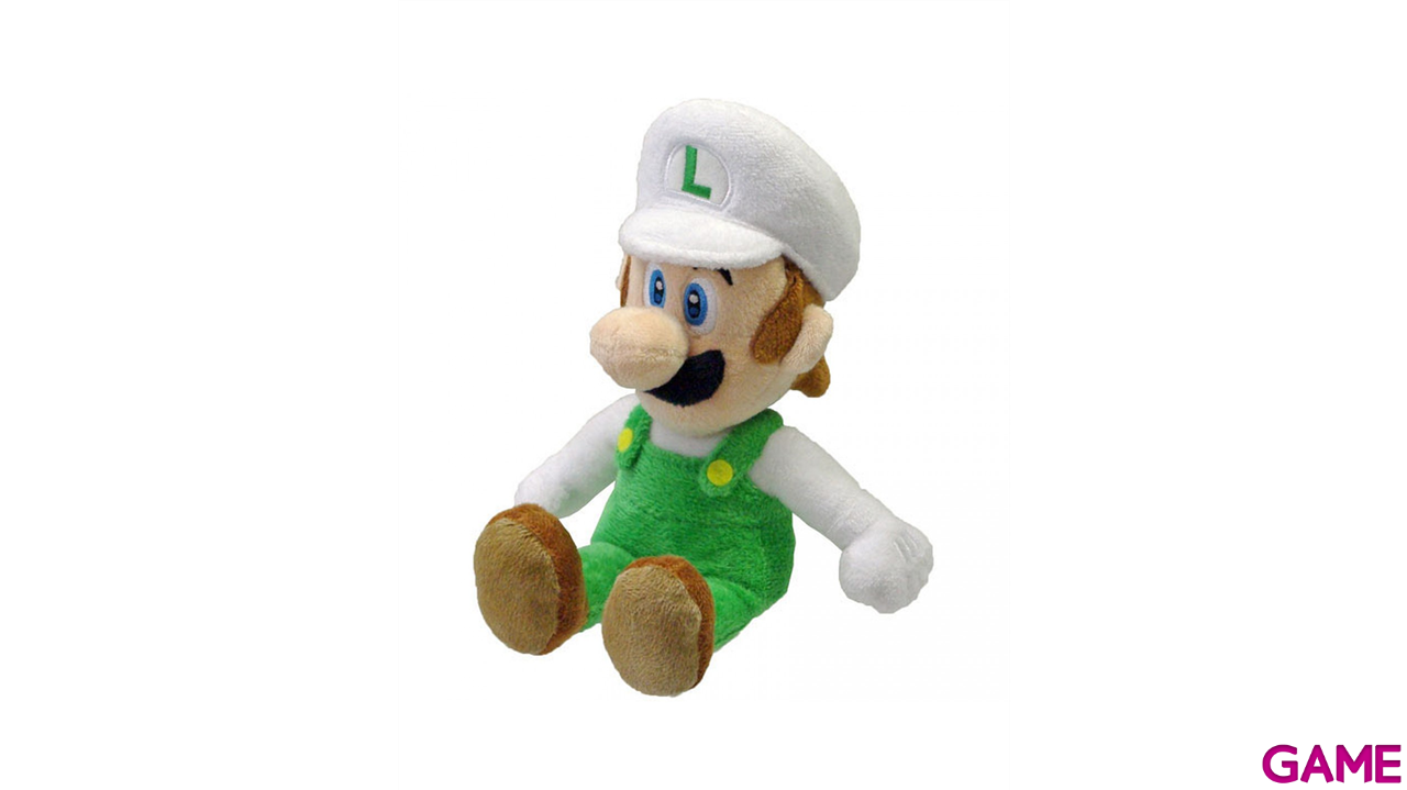 Peluche Super Mario: Luigi Fire 23cm-0