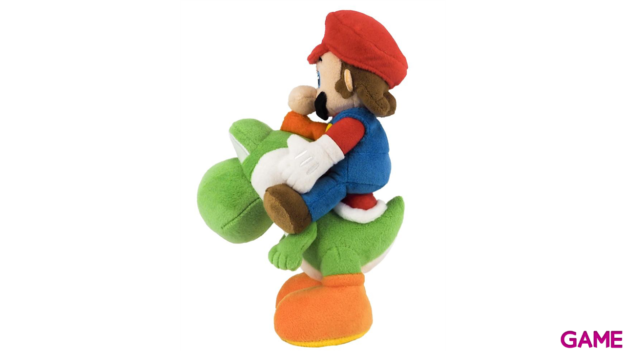 Peluche Super Mario: Mario y Yoshi 21cm-2