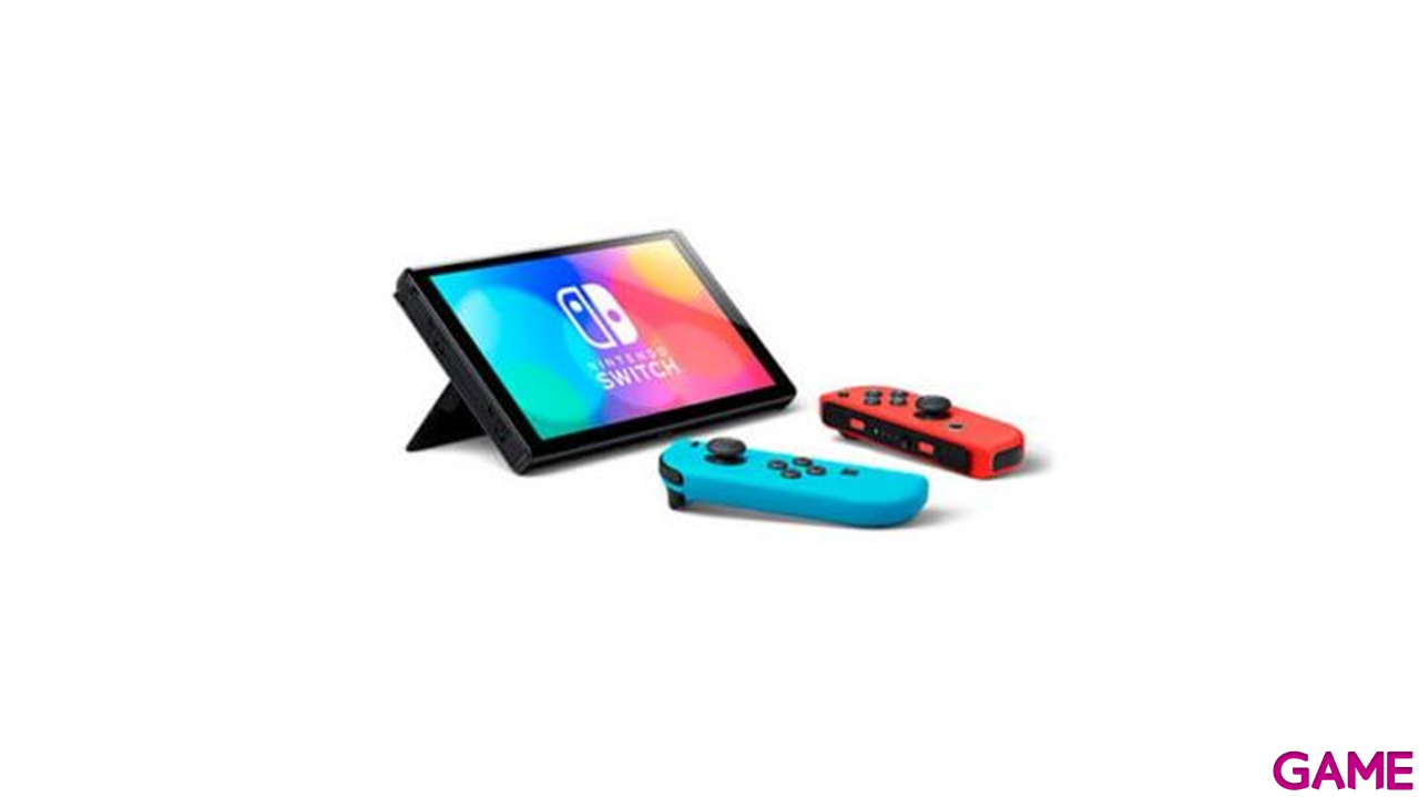 Nintendo Switch OLED Neón + Mario Kart 8 + 3 Meses Switch Online-2