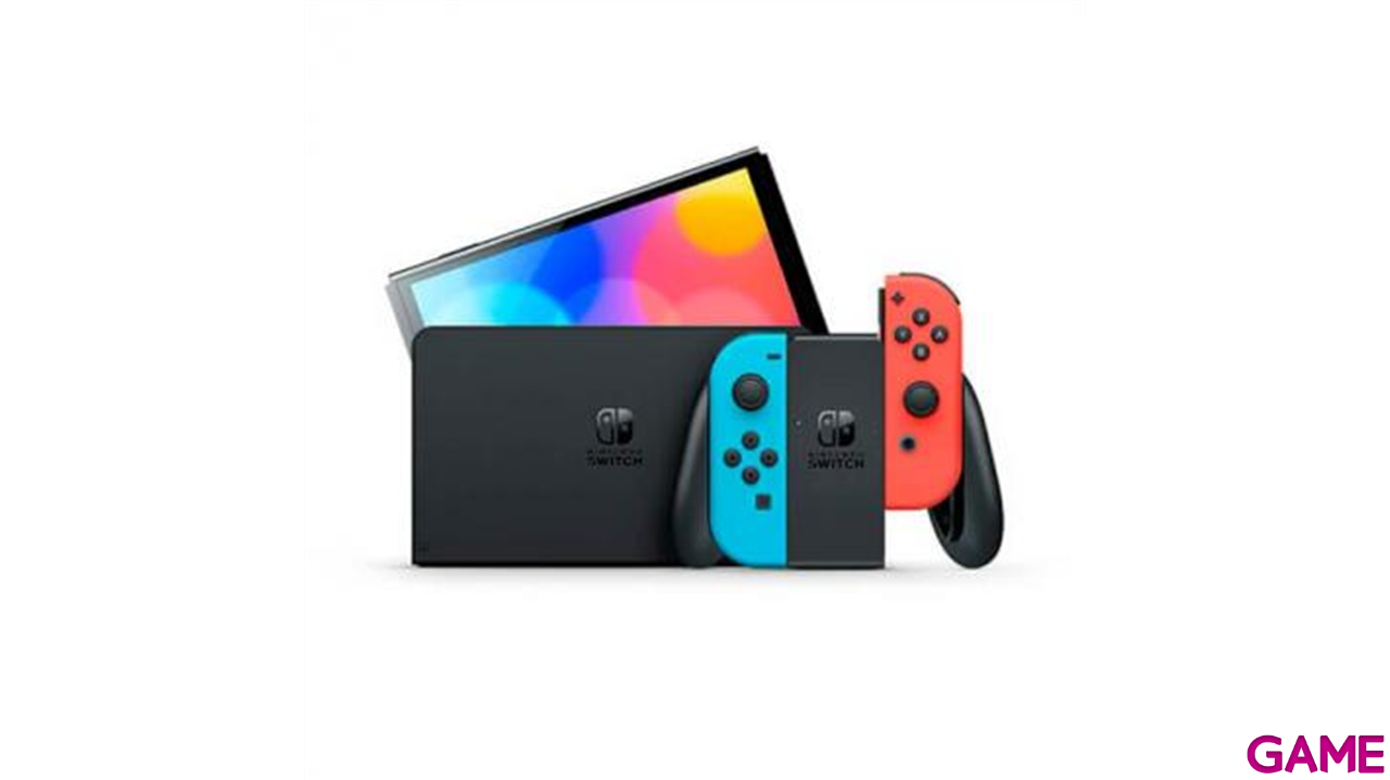 Nintendo Switch OLED Neón + Mario Kart 8 + 3 Meses Switch Online-3