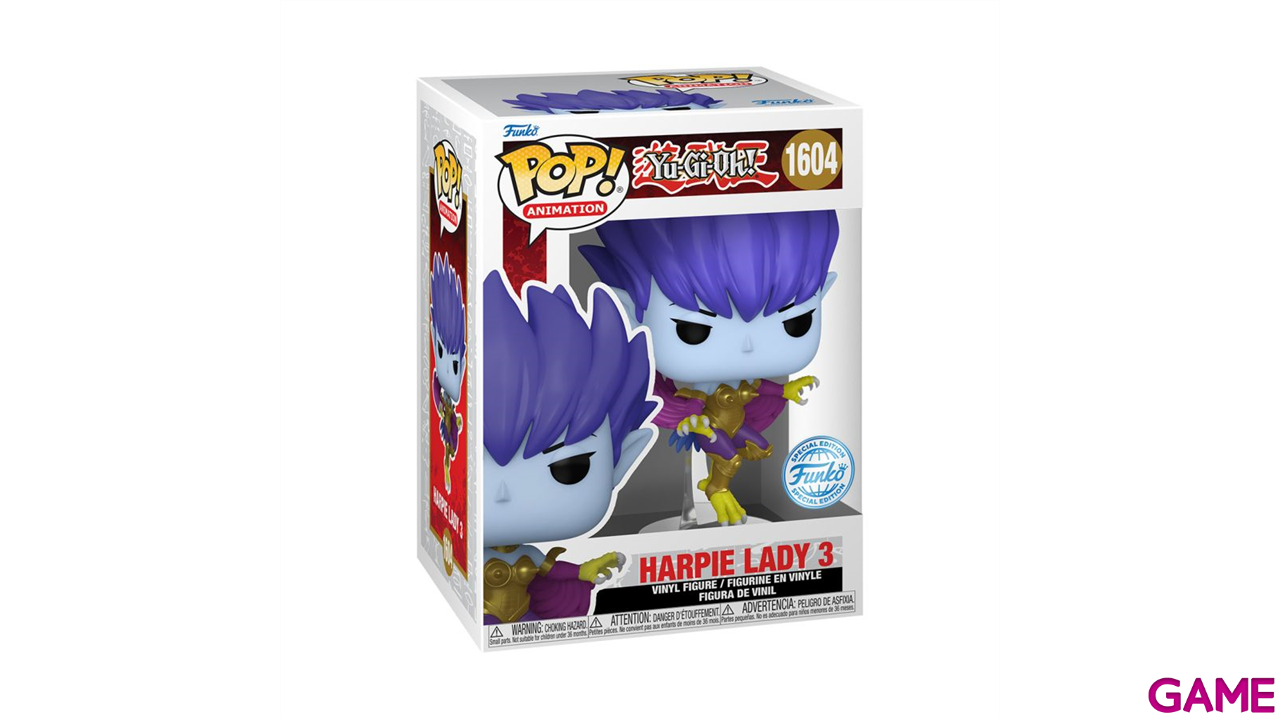 Figura Pop Yu-Gi-Oh!: Harpie Lady 3-1