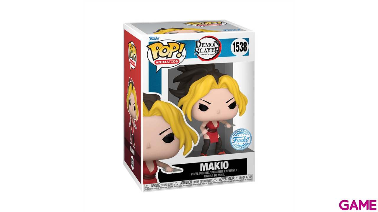Figura Pop Demon Slater: Makio Battle-1