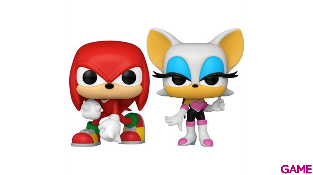 Pack de 2 Figuras Pop Sonic: Knuckles y Rouge-0