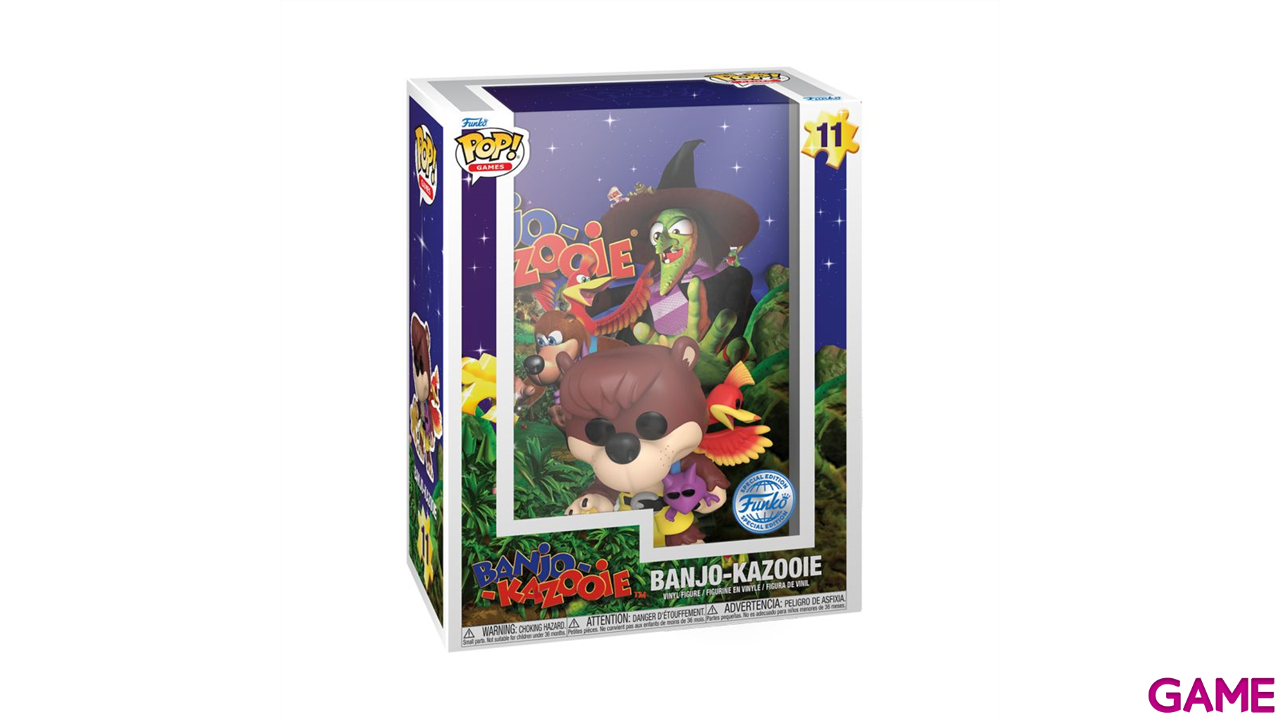 Figura Pop Game Cover: Banjo Kazooie-1