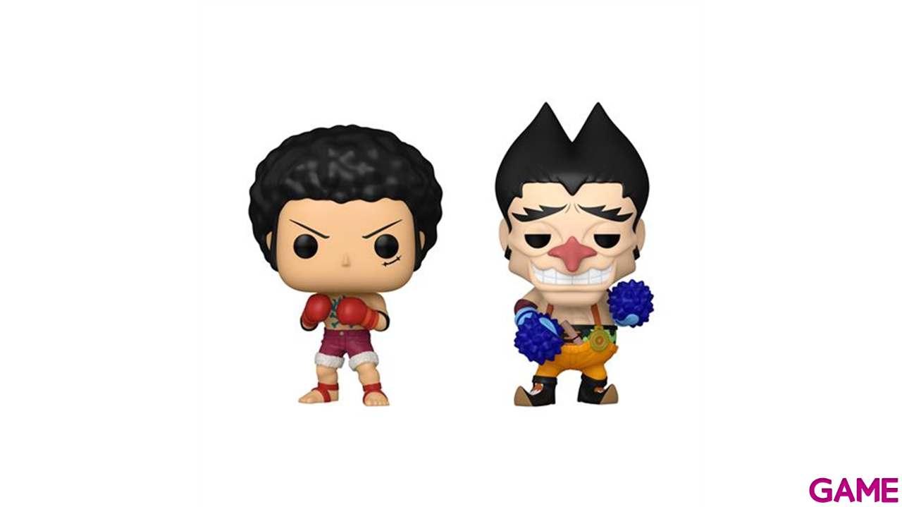 Pack de 2 Figuras One Pice: Luffy y Foxy-0