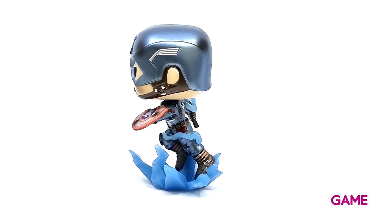 Figura Pop Marvel Endgame: Capitán con Martillo Ed. Especial-1