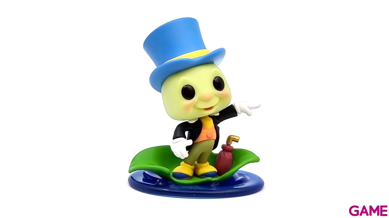 Figura Pop Disney Pinocho: Pepito Grillo en Hoja Ed. Especial-3