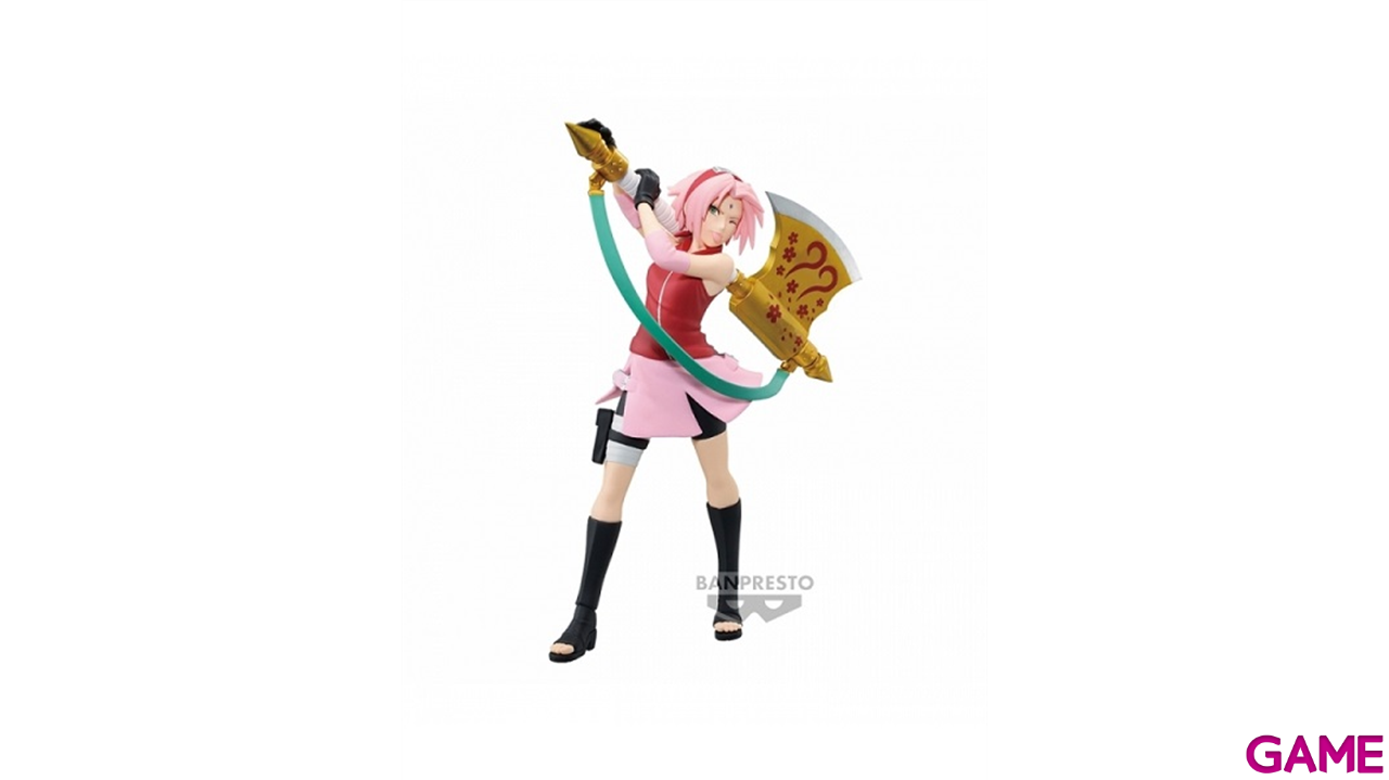 Figura Banpresto Naruto: Haruno Sakura con Hacha-0