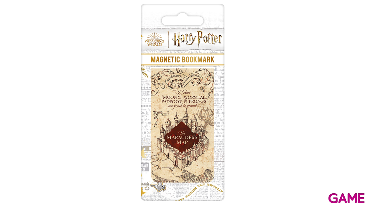 Marcapáginas Harry Potter: El Mapa del Merodeador-0