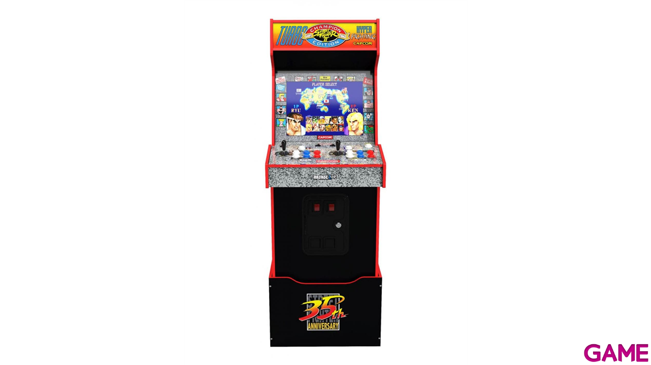Arcade1Up Turbo Street Fighter 14-in-1 Legacy Wi-fi Arcade Machine-1