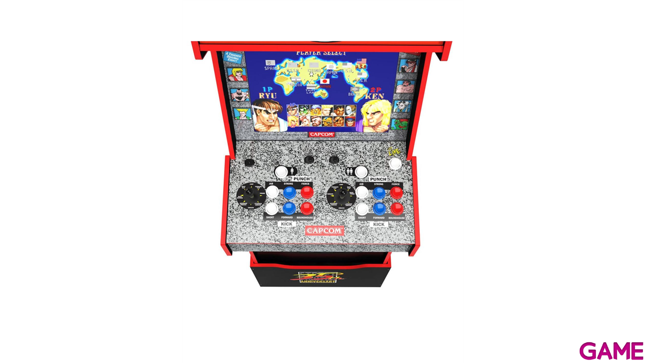 Arcade1Up Turbo Street Fighter 14-in-1 Legacy Wi-fi Arcade Machine-5