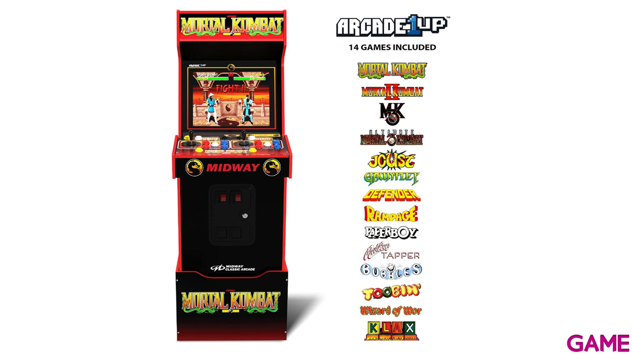 Arcade1Up Mortal Kombat 30th Anniversary 14-in-1 Arcade Machine-4