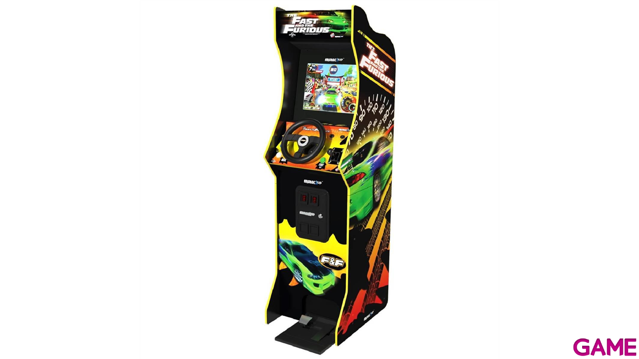 Arcade1Up The Fast & The Furious Deluxe Racing Arcade Game-2