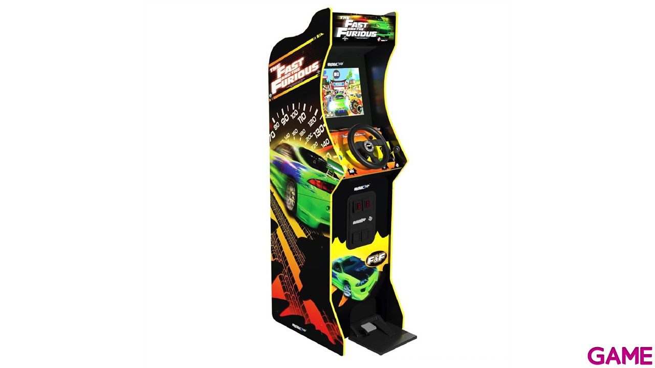 Arcade1Up The Fast & The Furious Deluxe Racing Arcade Game-3