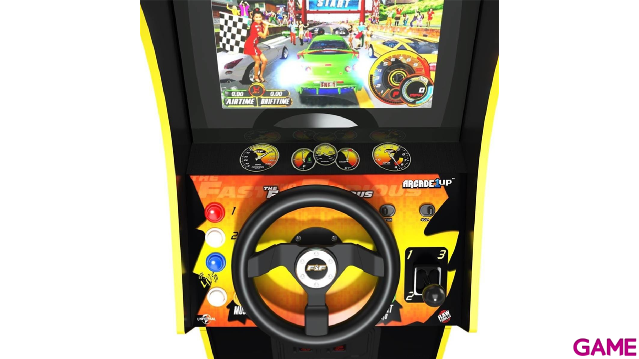 Arcade1Up The Fast & The Furious Deluxe Racing Arcade Game-5