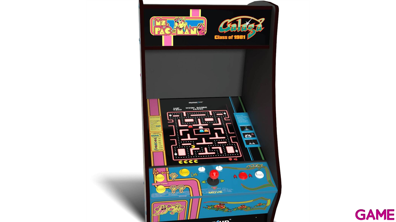 Arcade1Up Ms. Pac-Man vs Galaga Class of 81 Deluxe Arcade Machine-4