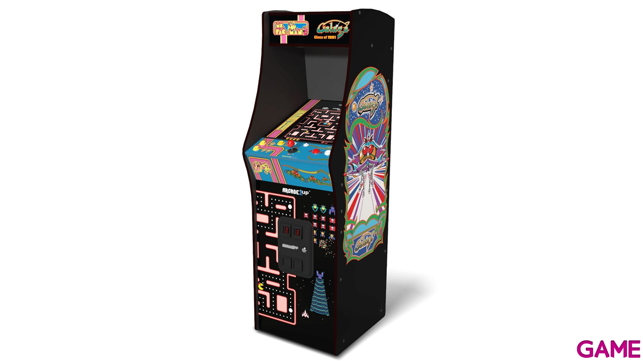 Arcade1Up Ms. Pac-Man vs Galaga Class of 81 Deluxe Arcade Machine-5