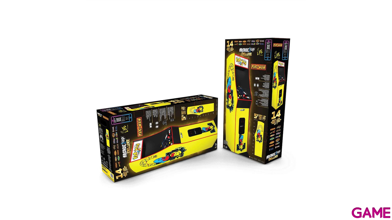 Arcade1Up Pac-Man Deluxe Arcade Machine-0