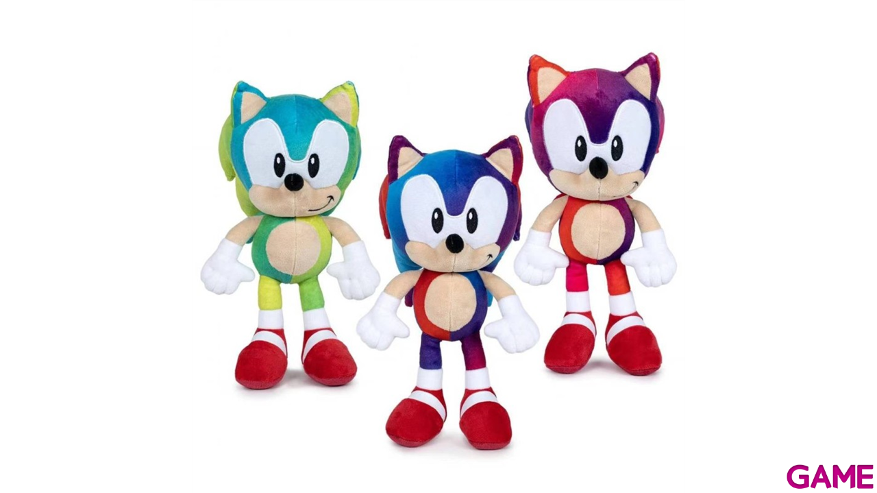 Peluche Sonic Color Gradient 30cm-0