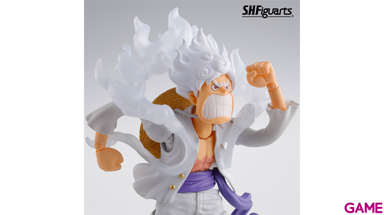 Figura SH Figuarts One Piece: Monkey D. Luffy Gear 5 15´5cm-4