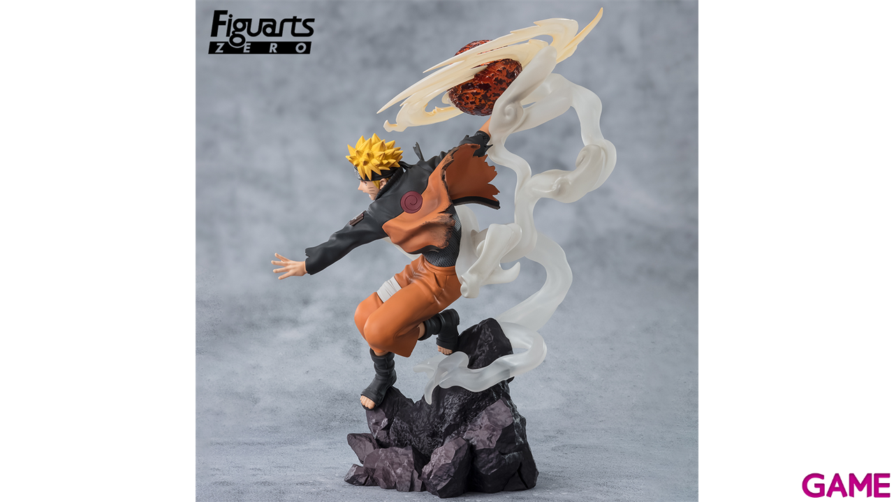Figura Figuarts Zero Naruto Shippuden: Naruto Uzumaki Sage Arts Lava Release Rasenshuriken 24cm-11