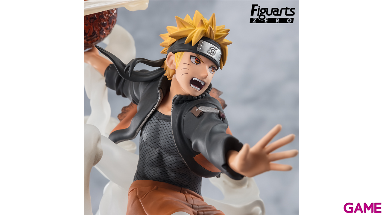 Figura Figuarts Zero Naruto Shippuden: Naruto Uzumaki Sage Arts Lava Release Rasenshuriken 24cm-0