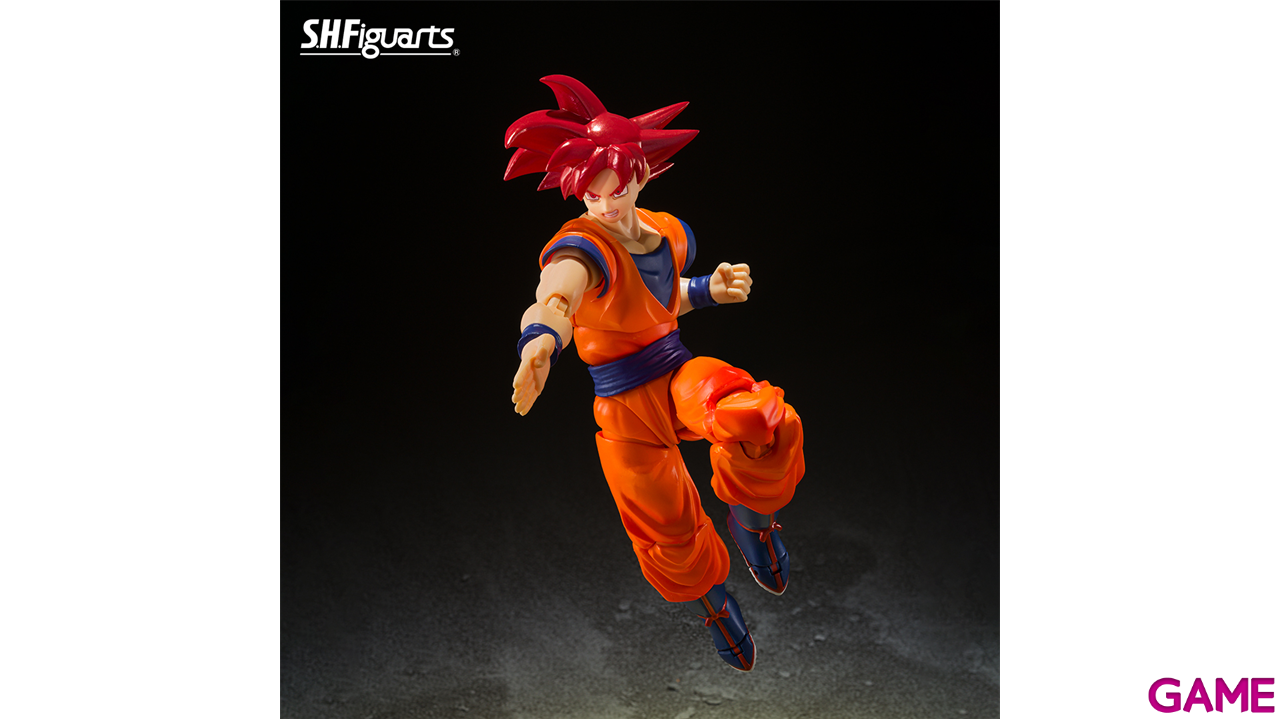 Figura SH Figuarts Dragon Ball Super: Super Saiyan God Son Goku God of Virtue 14cm-0
