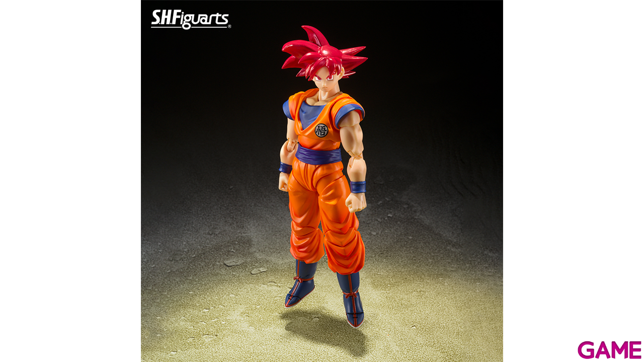 Figura SH Figuarts Dragon Ball Super: Super Saiyan God Son Goku God of Virtue 14cm-1