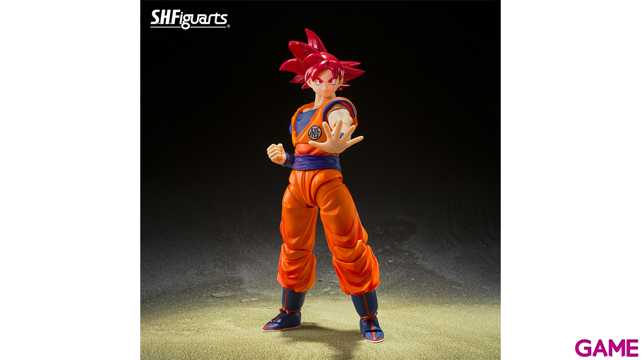 Figura SH Figuarts Dragon Ball Super: Super Saiyan God Son Goku God of Virtue 14cm-3