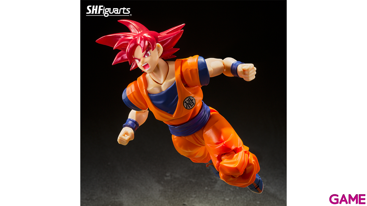 Figura SH Figuarts Dragon Ball Super: Super Saiyan God Son Goku God of Virtue 14cm-5