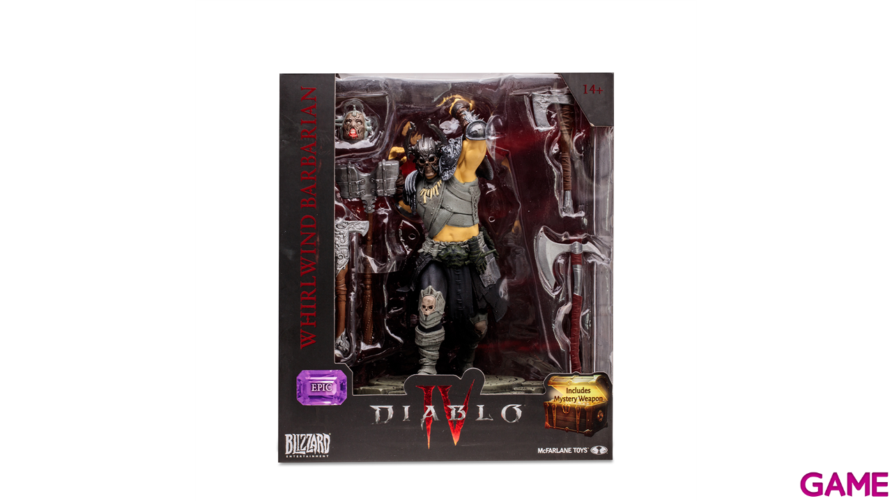Figura McFarlane Diablo IV: Bárbaro Épico 15cm-0
