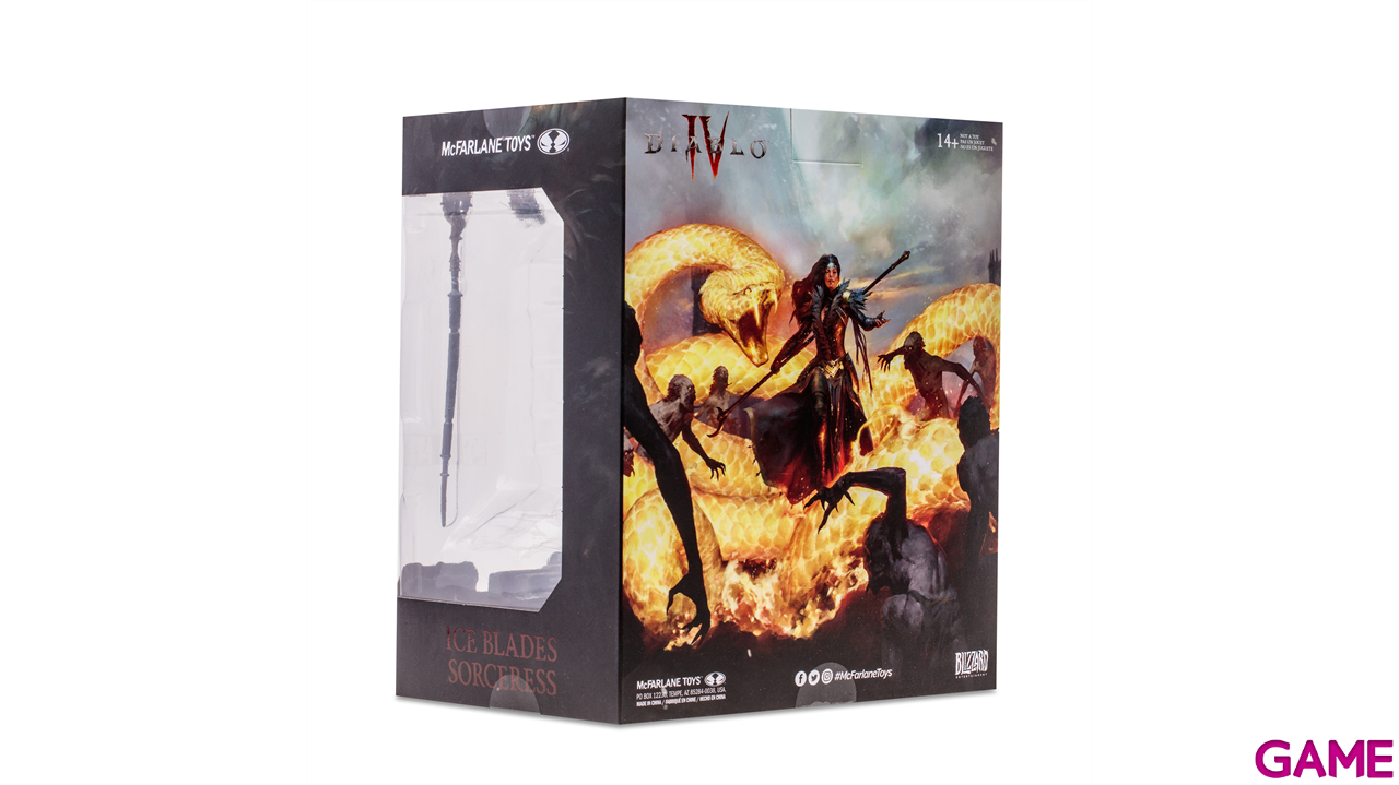 Figura McFarlane Diablo IV: Hechicera Épica 15cm-4