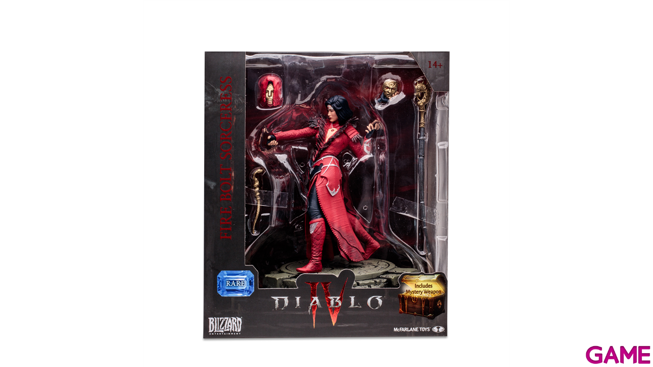 Figura McFarlane Diablo IV: Hechiera Rara 15cm-0