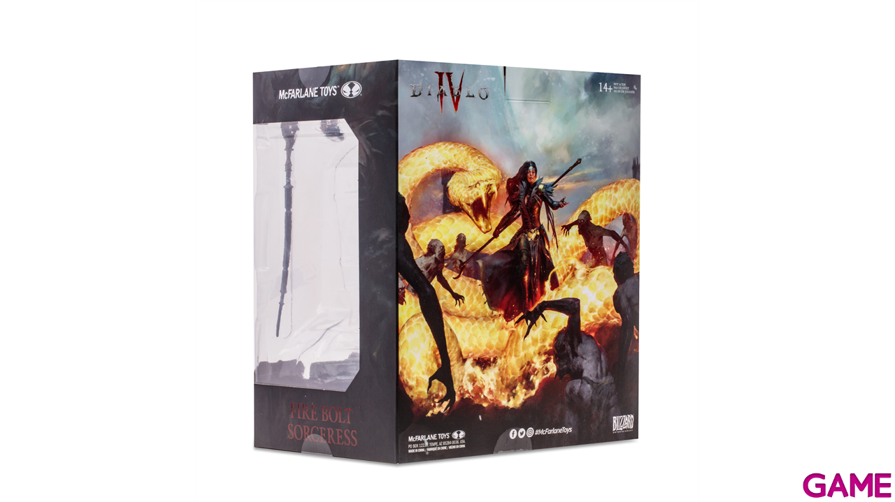 Figura McFarlane Diablo IV: Hechiera Rara 15cm-4