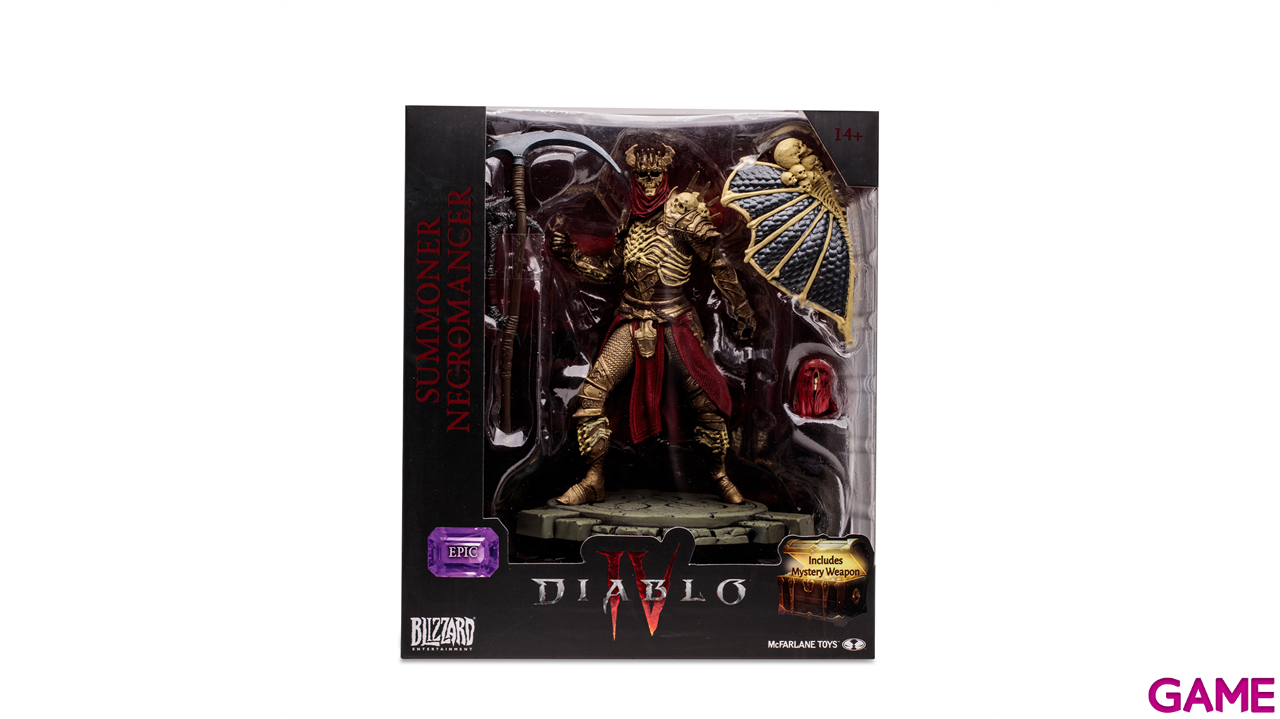Figura McFarlane Diablo IV: Nigromante Épico 15cm-10