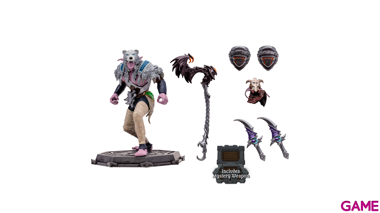 Figura McFarlane World of Warcraft: Elfa de la Noche 15cm-12