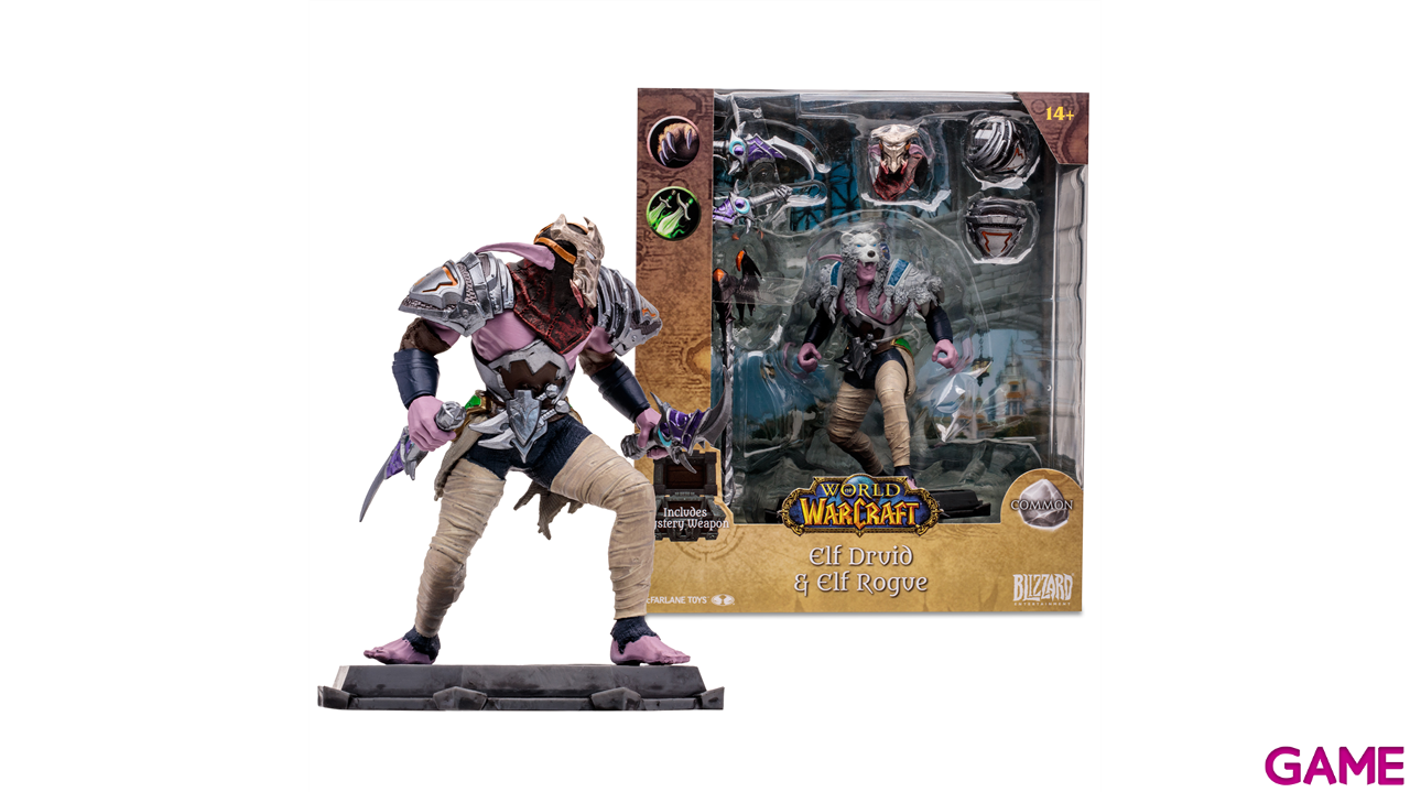 Figura McFarlane World of Warcraft: Elfa de la Noche 15cm-15