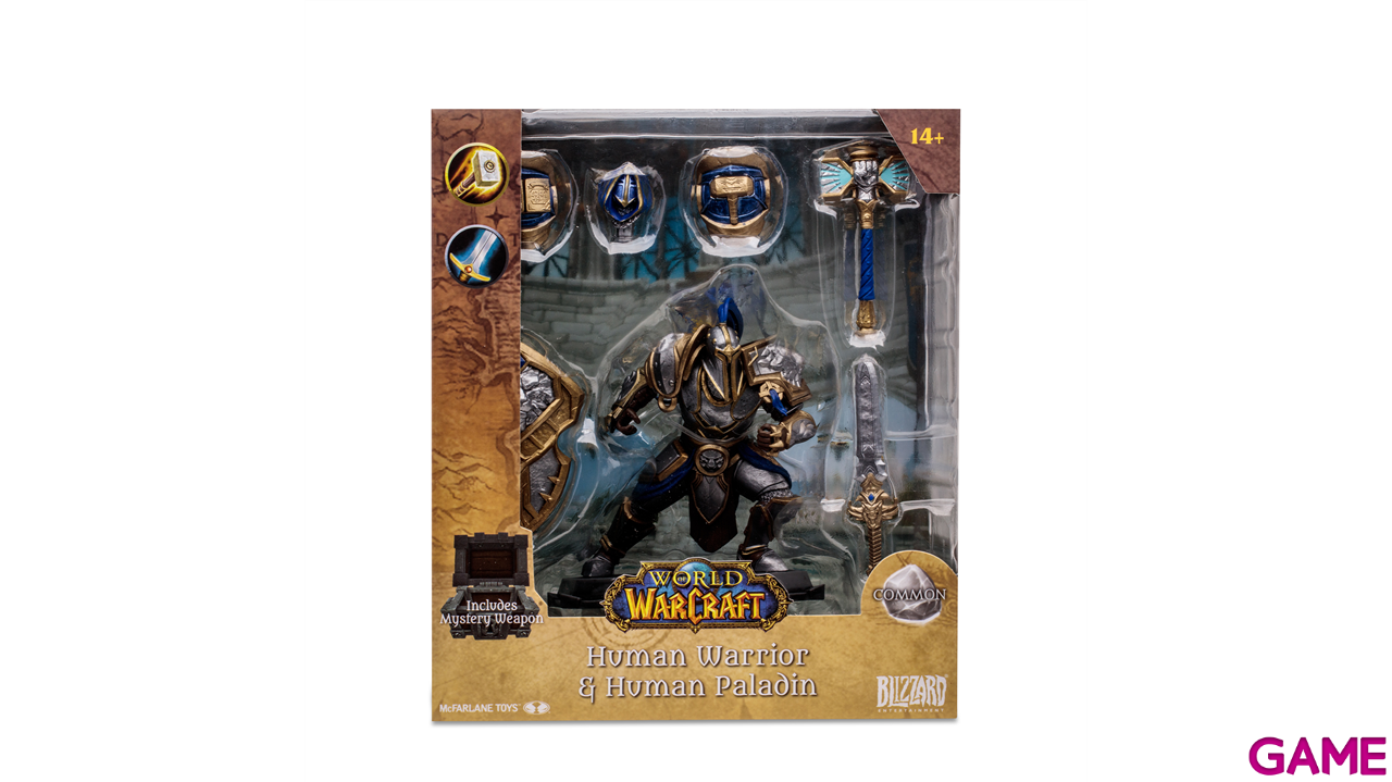 Figura McFarlane World of Warcraft: Humano 15cm-11