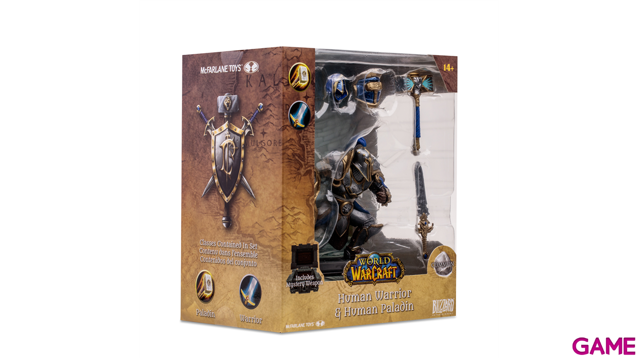 Figura McFarlane World of Warcraft: Humano 15cm-13