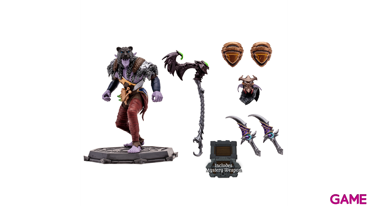 Figura McFarlane World of Warcraft: Elfa de la Noche Épica 15cm-6