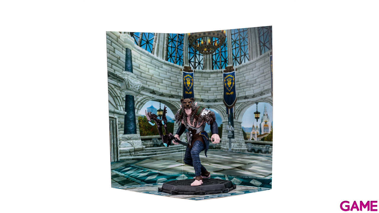 Figura McFarlane World of Warcraft: Elfa de la Noche Rara 15cm-0