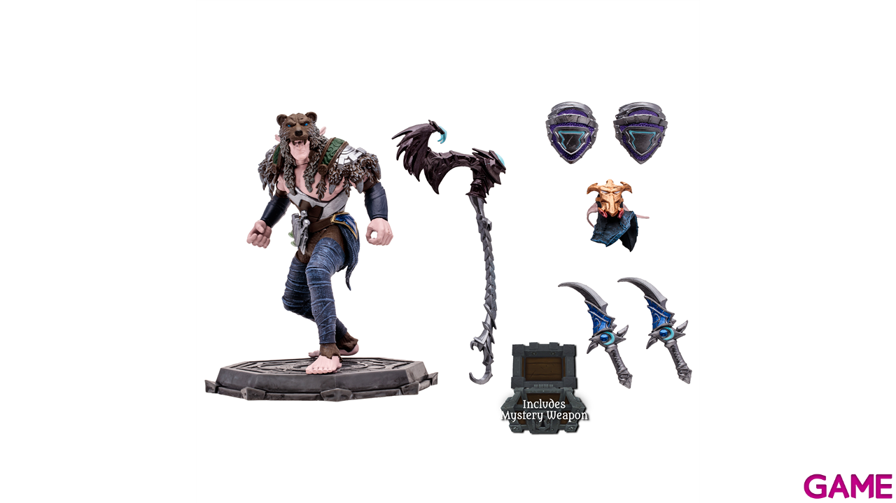Figura McFarlane World of Warcraft: Elfa de la Noche Rara 15cm-7