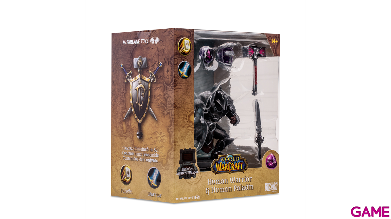 Figura McFarlane World of Warcraft: Humano Épico 15cm-23