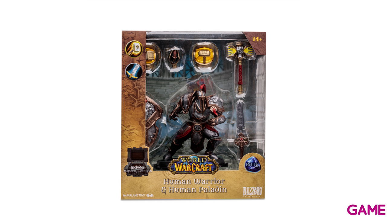 Figura McFarlane World of Warcraft: Humano Raro 15cm-11