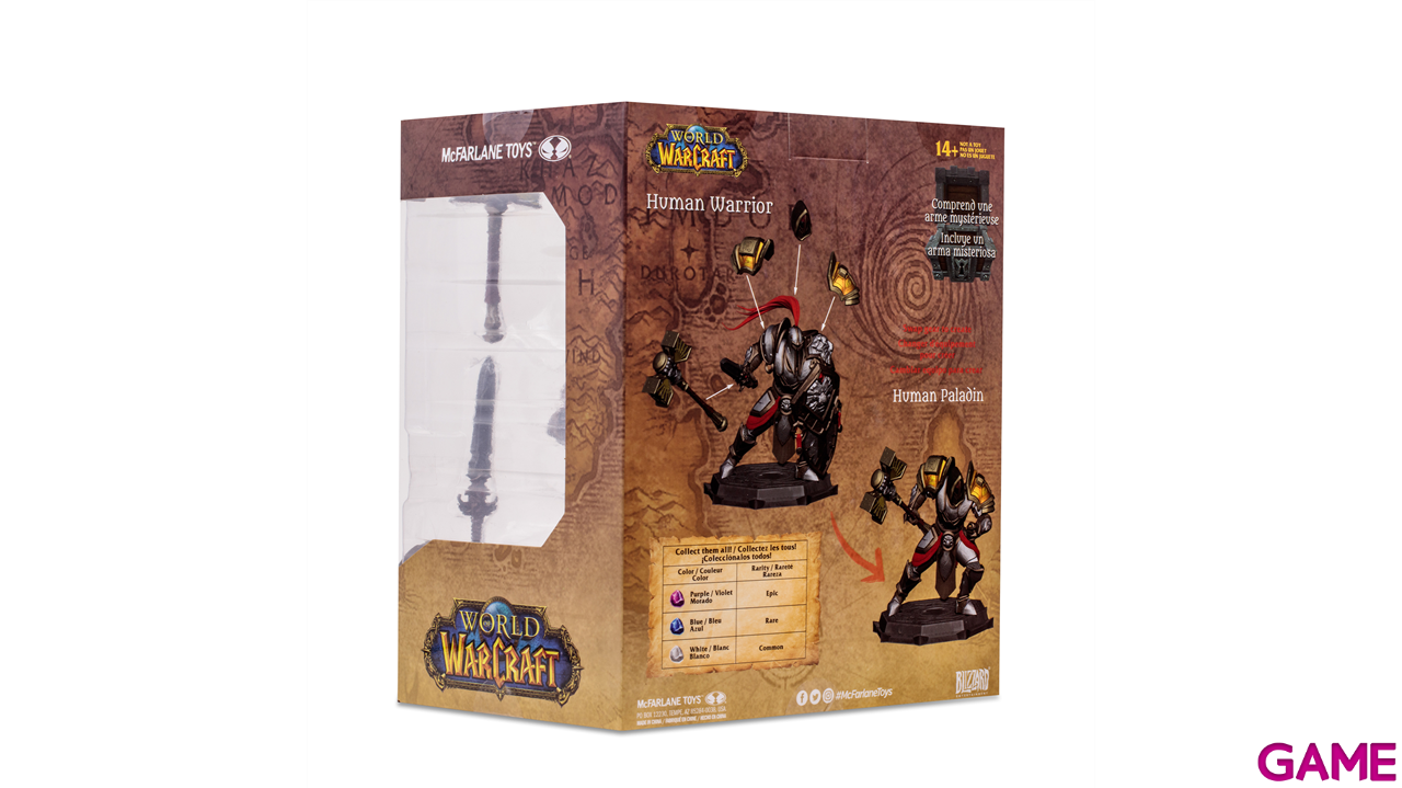 Figura McFarlane World of Warcraft: Humano Raro 15cm-8