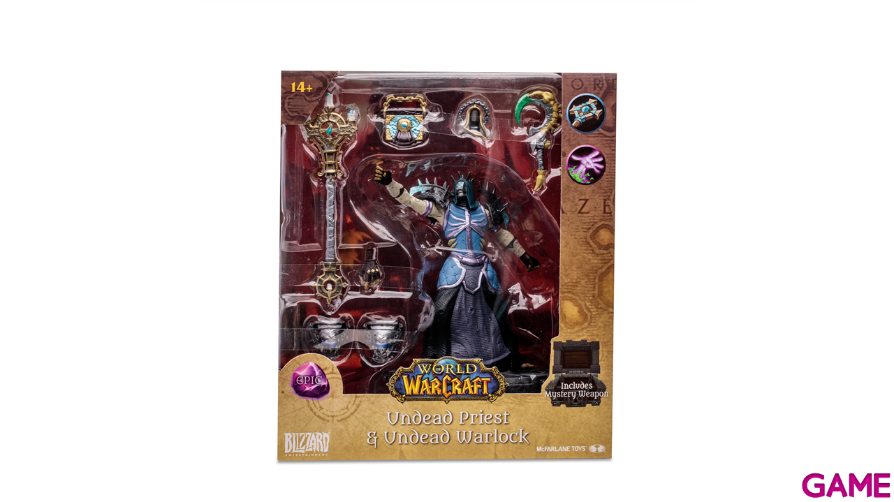 Figura McFarlane World of Warcraft: No Muerto Épico 15cm-11
